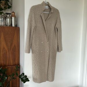 OAK + FORT Boucle Sweater Coat